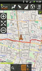 OruxMaps gps Tracker für Android HTC OruxMaps gps Tracker für Android HTC