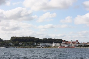 Kurhaus Binz auf Rügen vom Meer